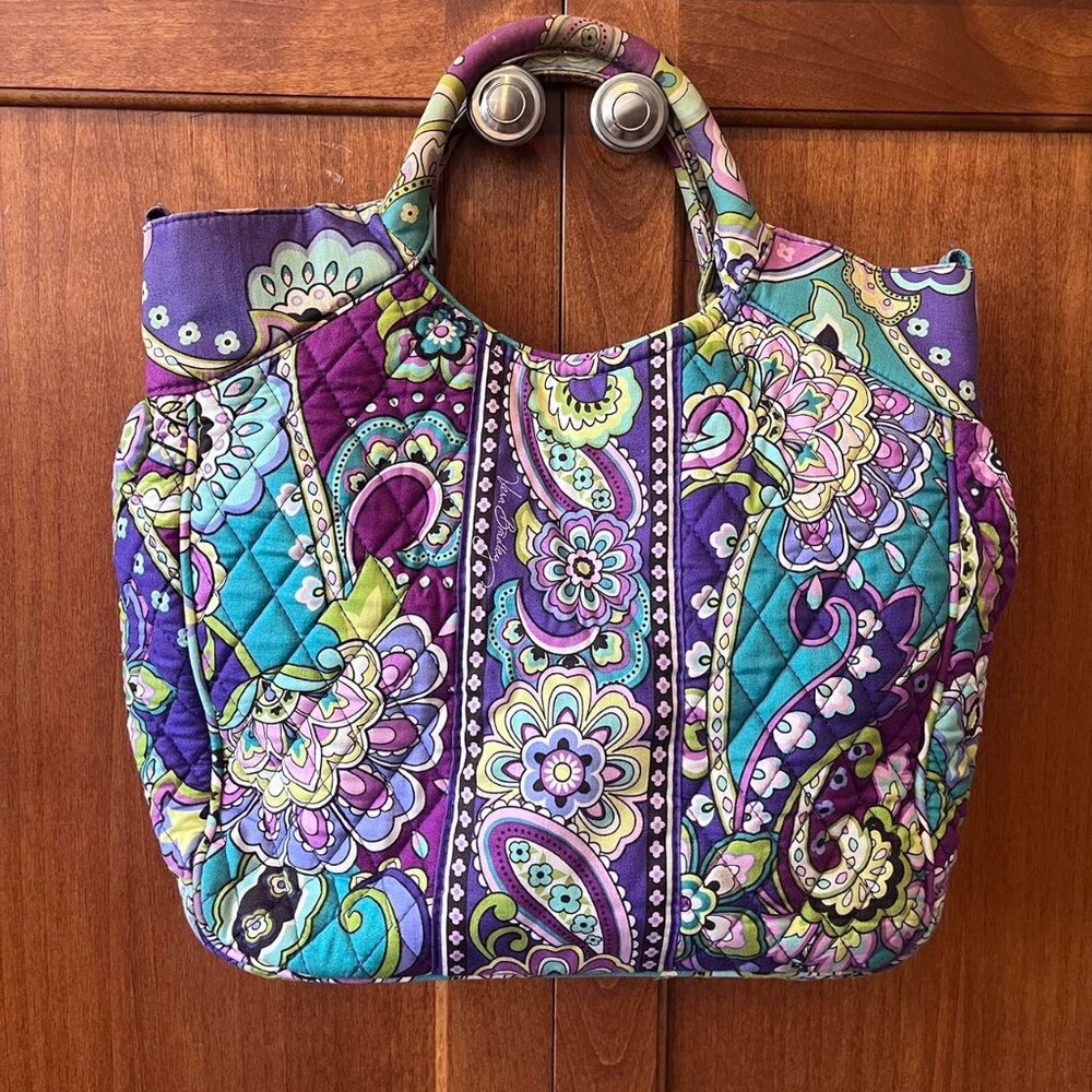 Purple Paisley‎ Tote Bag 🪻